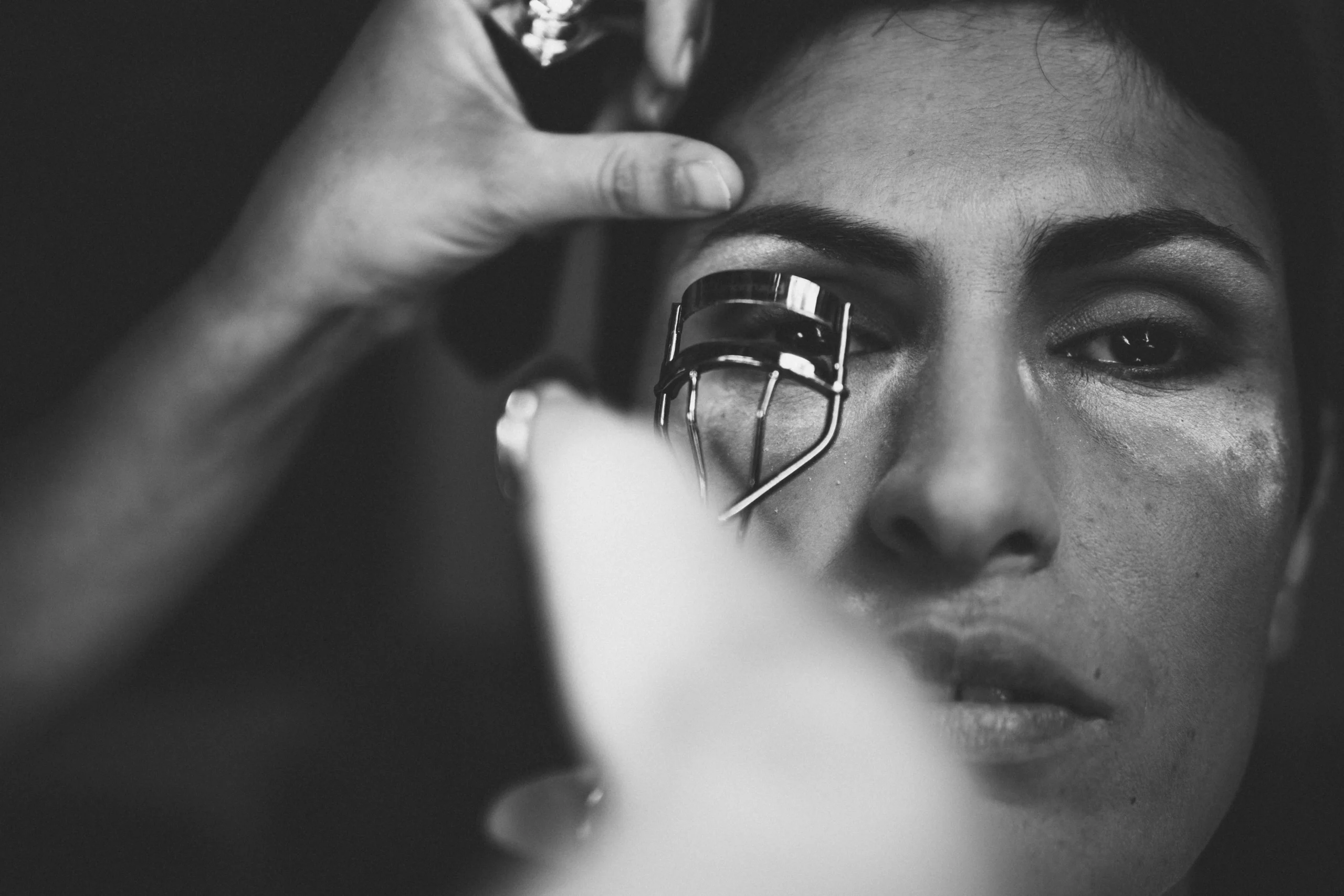 bride make up eye